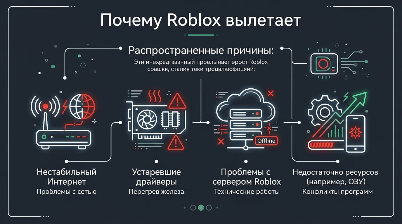 Roblox: an unexpected error occurred — как исправить вылет — фото 1