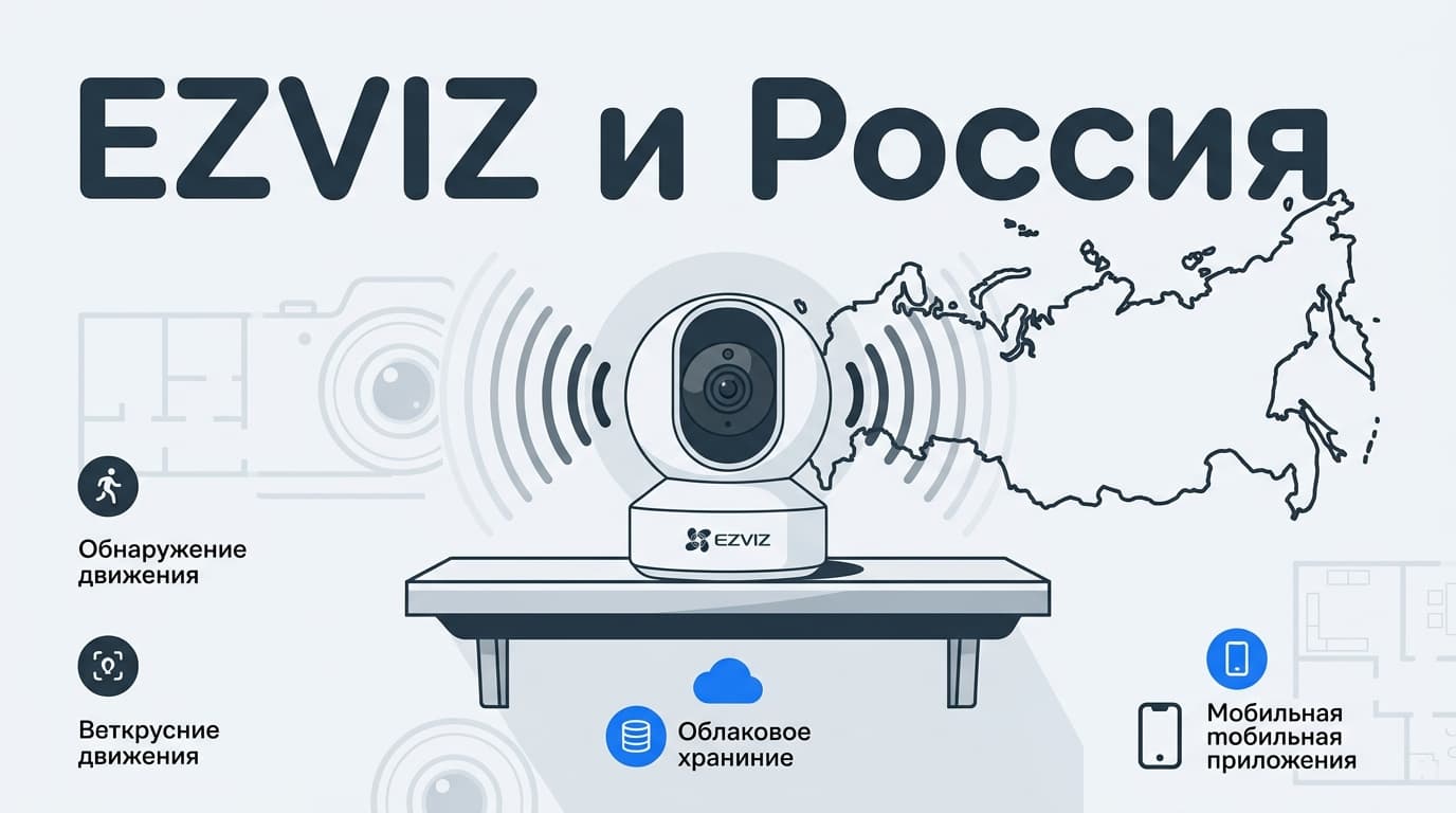 EZVIZ не работает в России: почему дело почти никогда не в стране