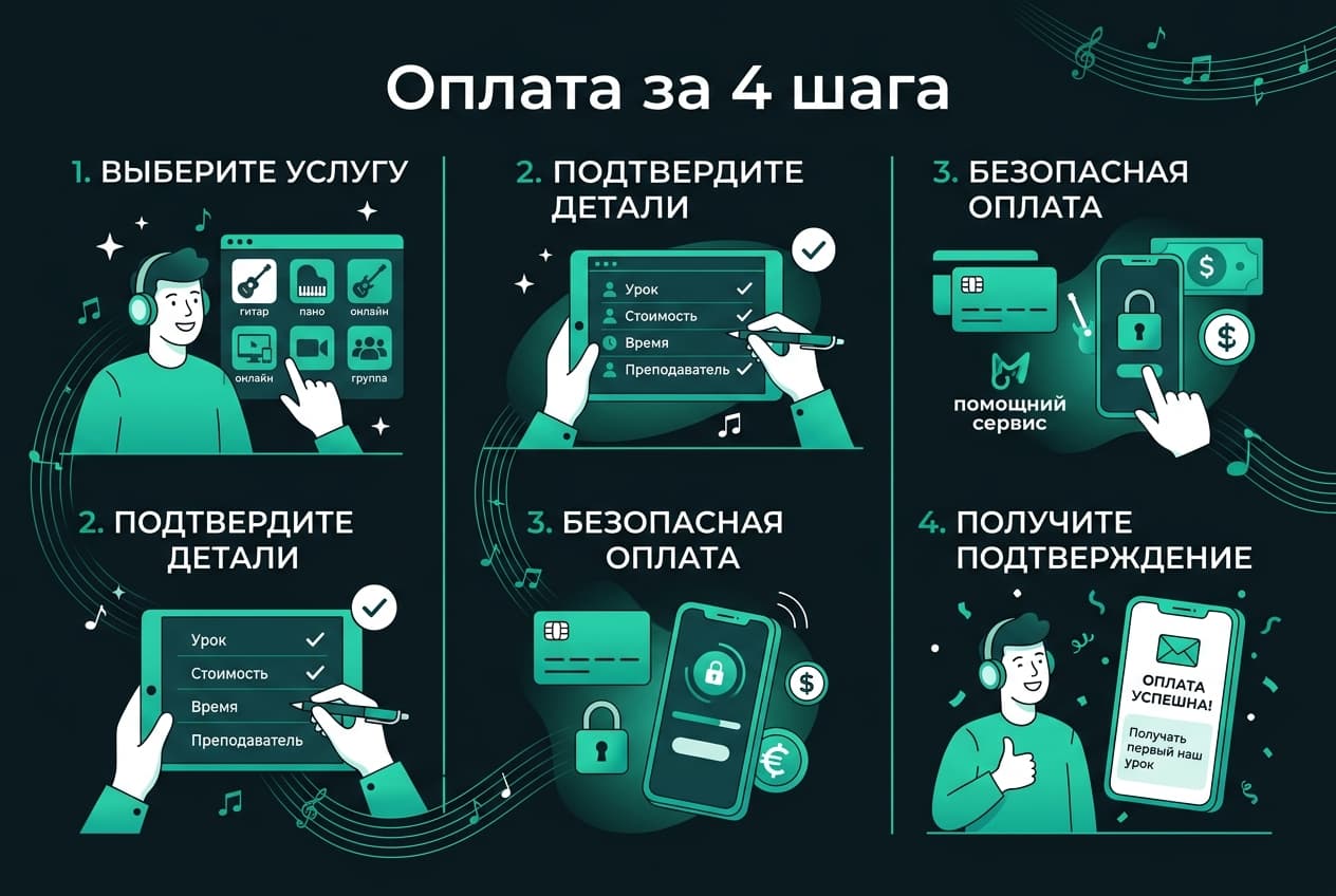 Как оплатить подписку Yousician из России в 2026 году: без зарубежной карты — фото 4