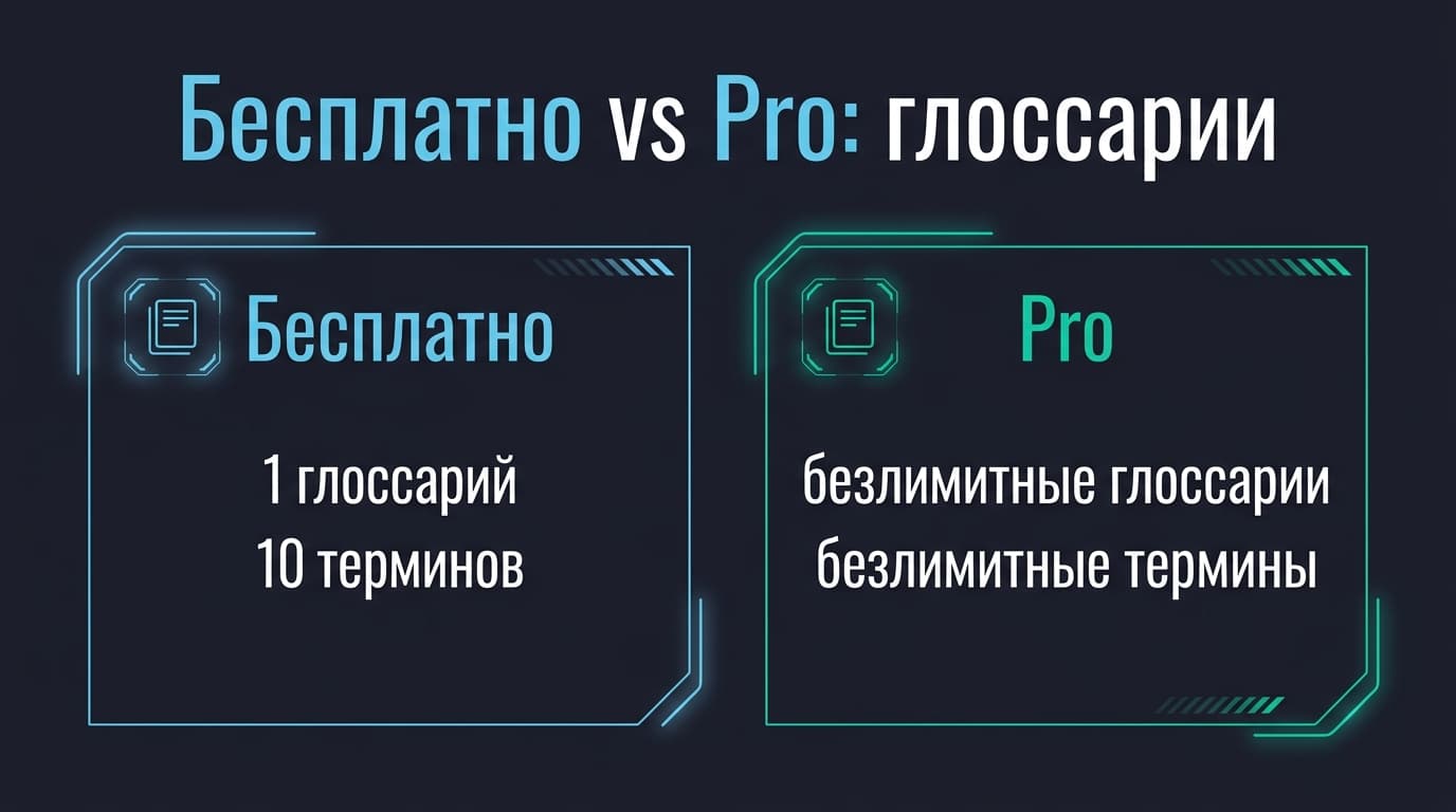 Глоссарий и тон перевода в DeepL: настройка, которая экономит часы правок — фото 2