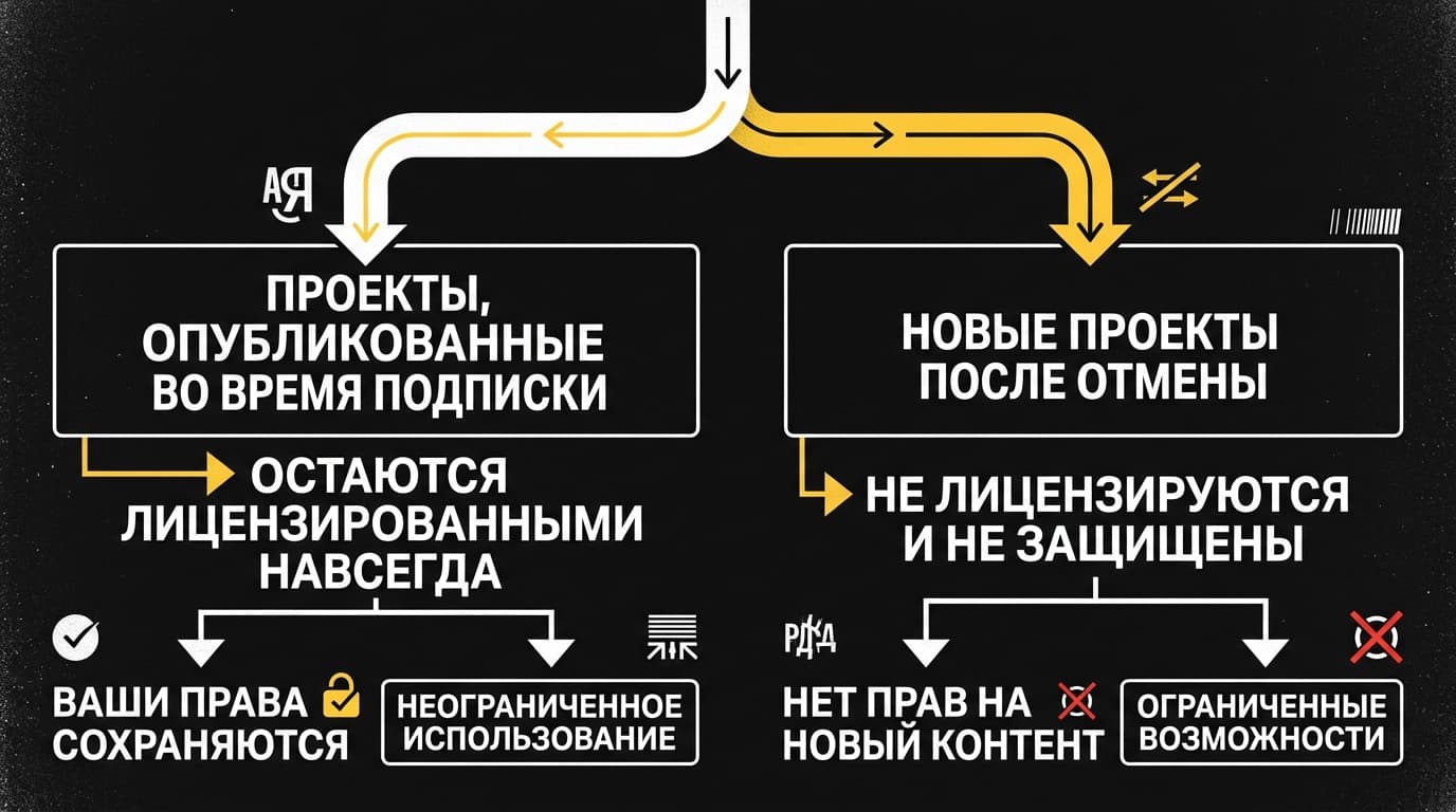 Как оплатить Artlist из России в 2026 году: что станет с лицензией после отмены — фото 3