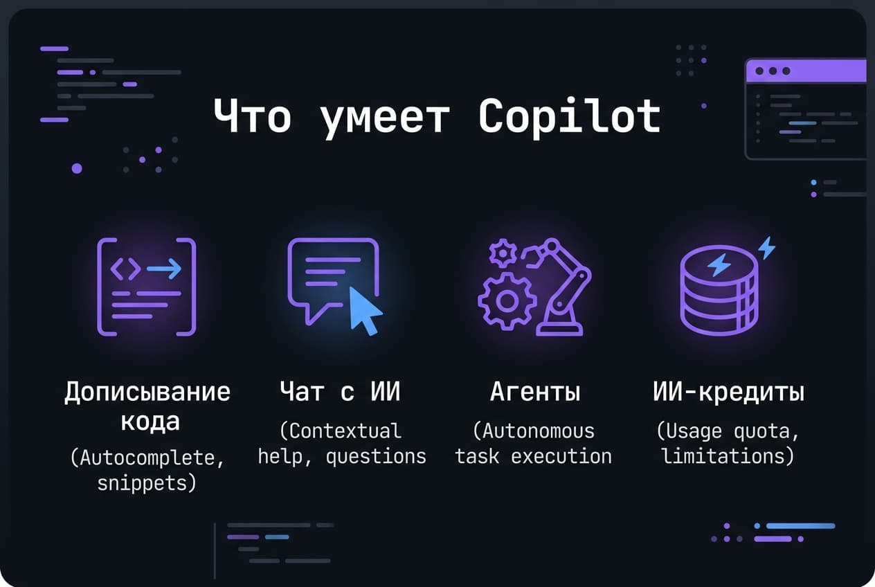 Как оформить подписку GitHub Copilot из России в 2026 году: без зарубежной карты — фото 1