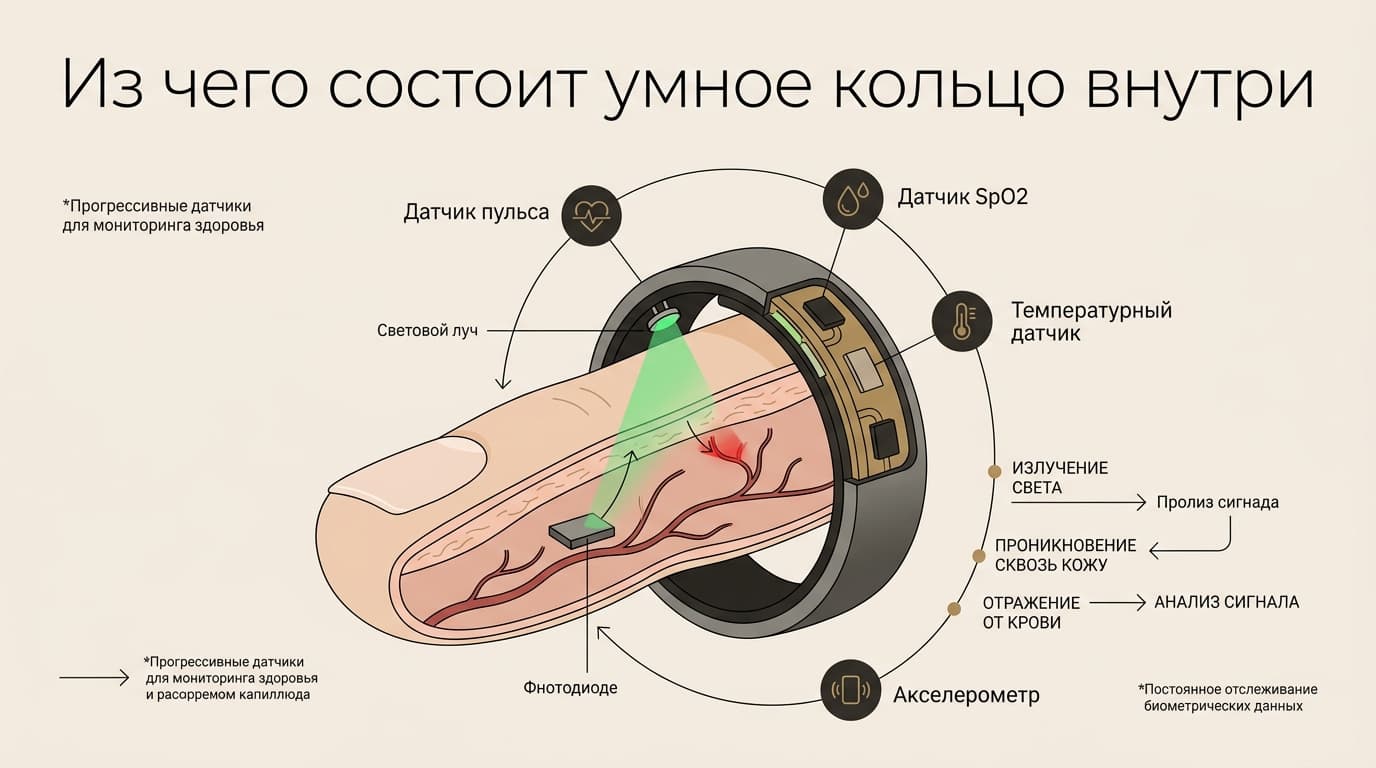 Умное кольцо Oura Ring: что это такое и как оно вообще что-то измеряет — фото 2