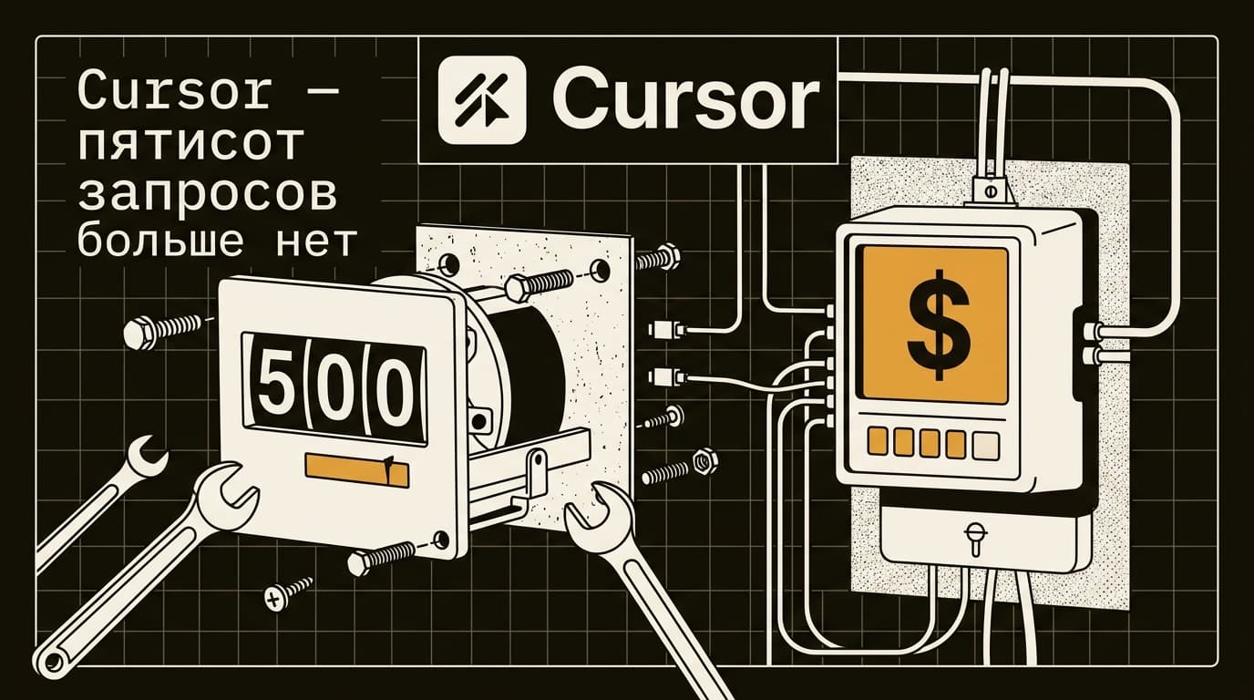 Как оплатить Cursor из России в 2026 году: куда делись пятьсот быстрых запросов