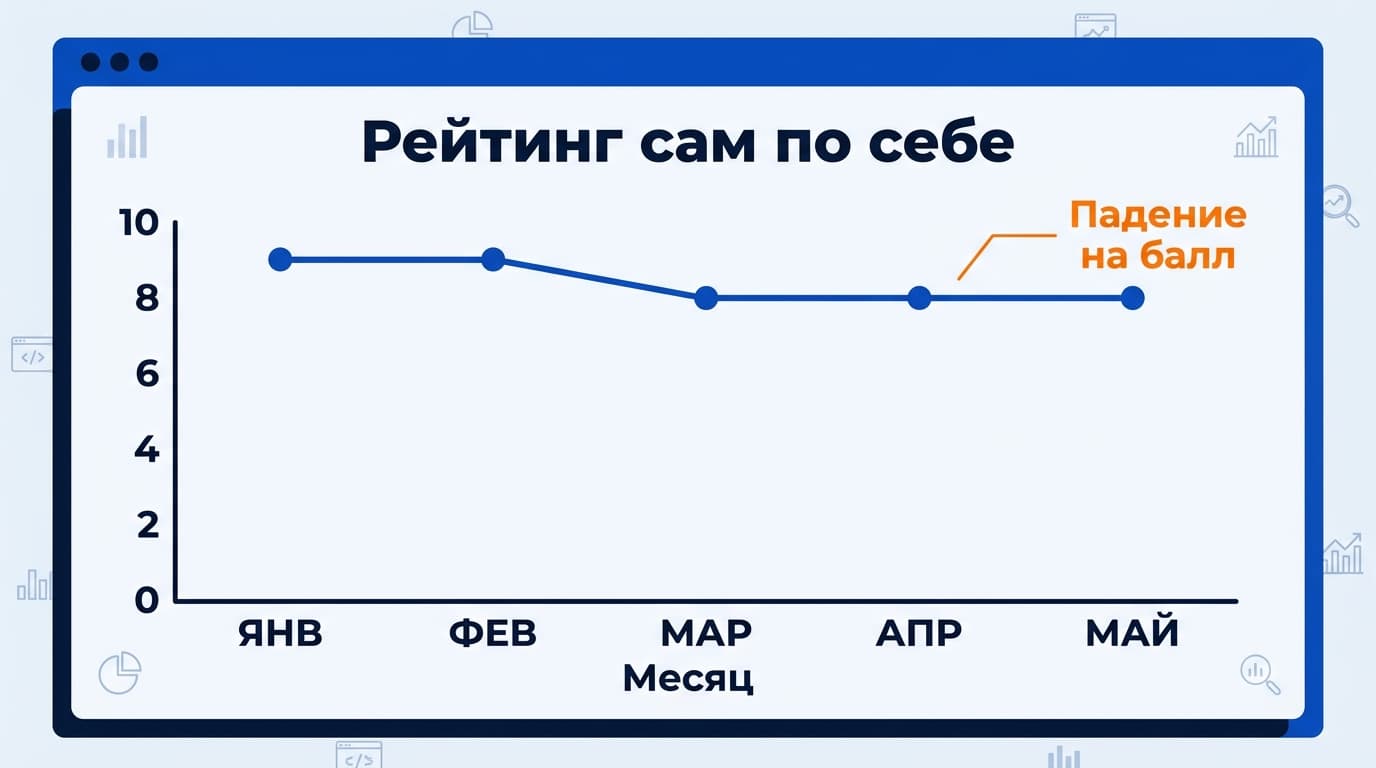 Что такое рейтинг домена: DR в Ahrefs, который падает сам по себе — фото 3