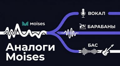 Аналоги Moises: чем разложить трек на дорожки, убрать вокал и сделать минусовку