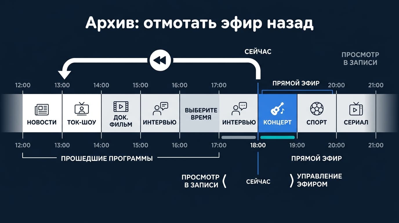 Televizo: как настроить плейлист, чтобы каналы, программа и архив работали как надо — фото 5