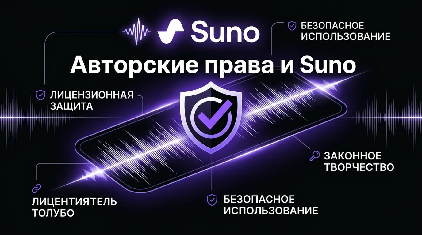 Авторские права и Suno: что можно, что нельзя и как не нарваться на клейм