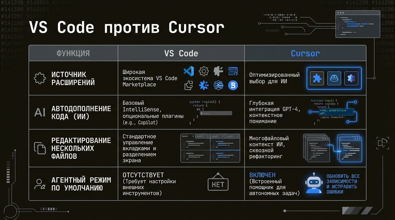 Перешёл с VS Code на Cursor: стоило ли это того — фото 1