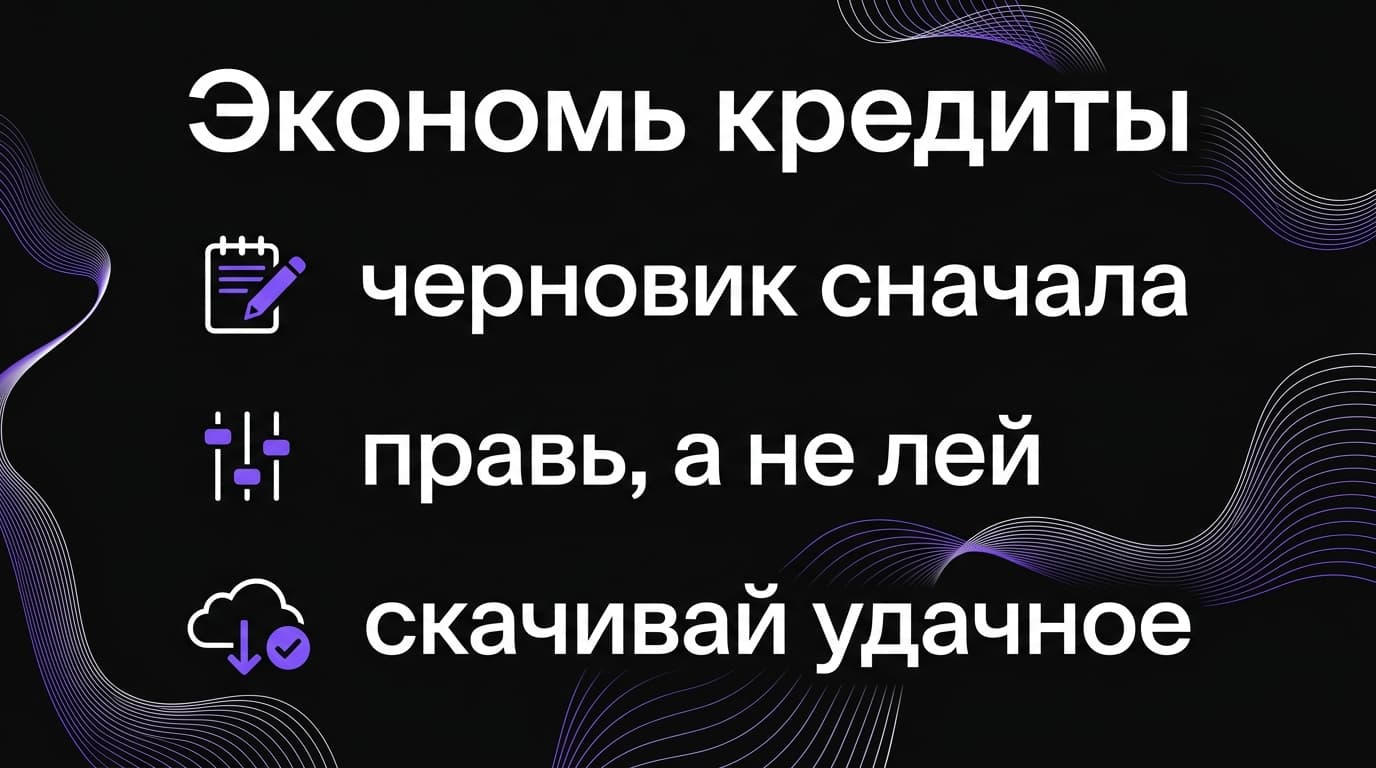 Как получать в Suno нужный результат, а не случайную генерацию — фото 2