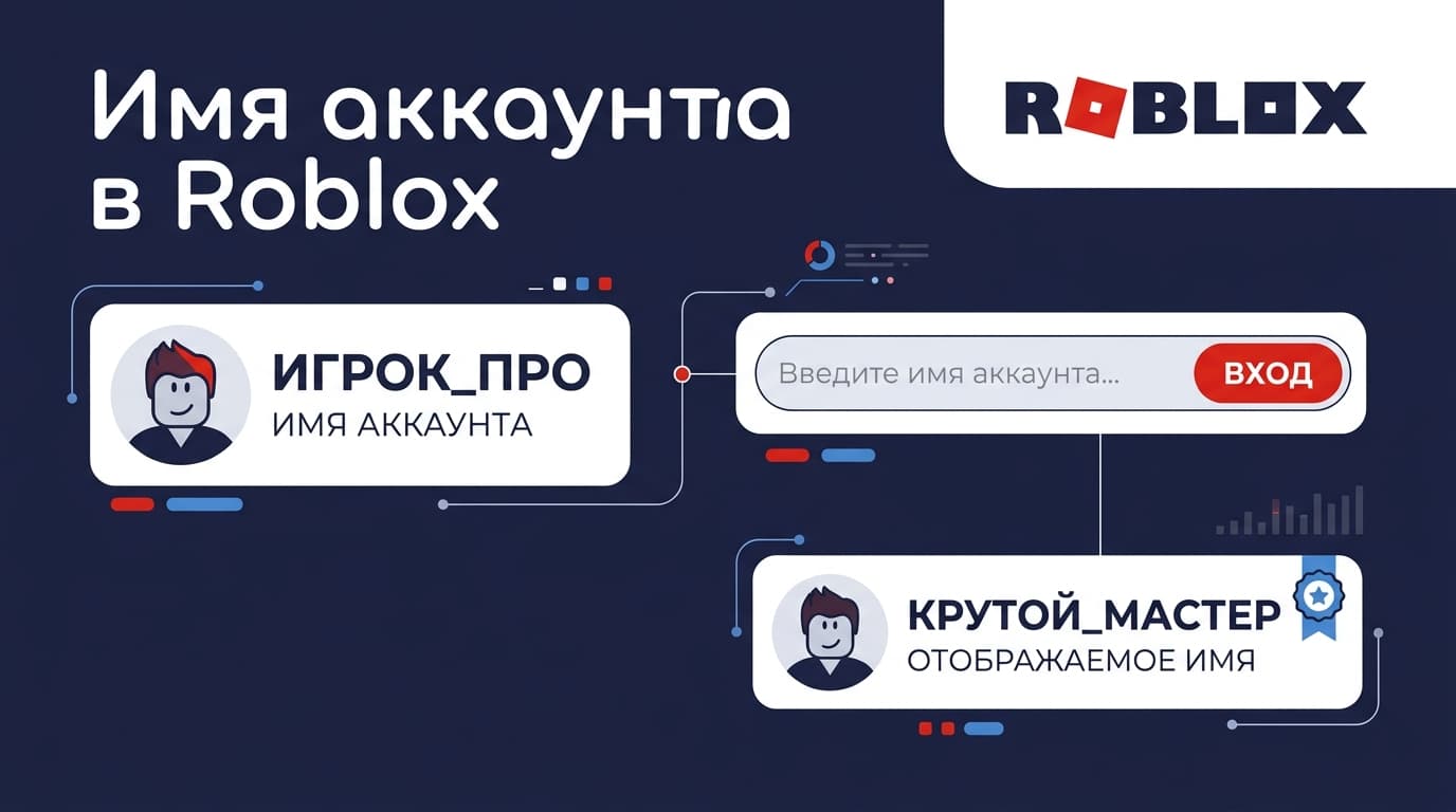 Как назвать аккаунт в Roblox: логин, ник и идеи
