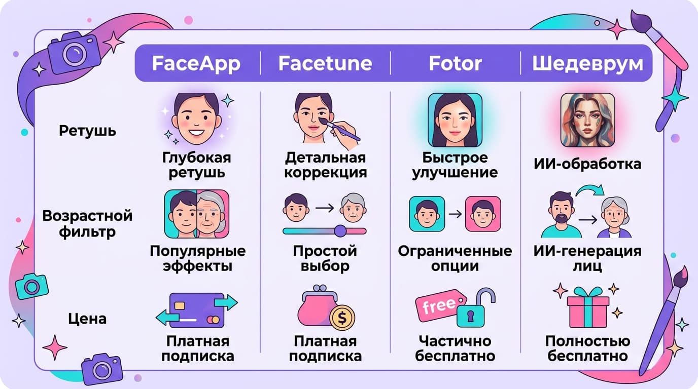 FaceApp или его конкуренты: как не ошибиться с выбором в 2026 году — фото 1