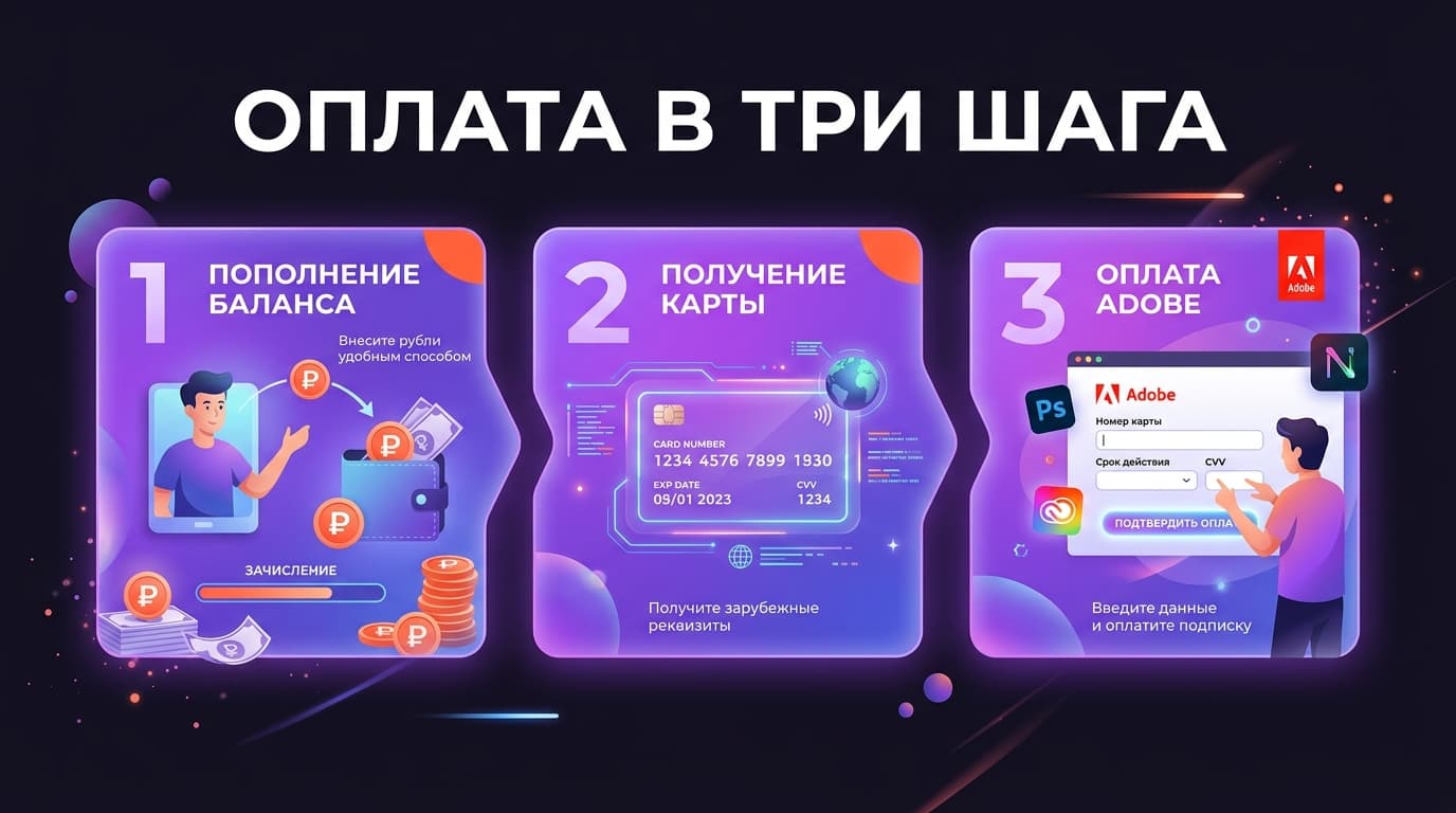 Adobe Firefly из России в 2026 году: разбираемся с тарифами, кредитами и оплатой — фото 3