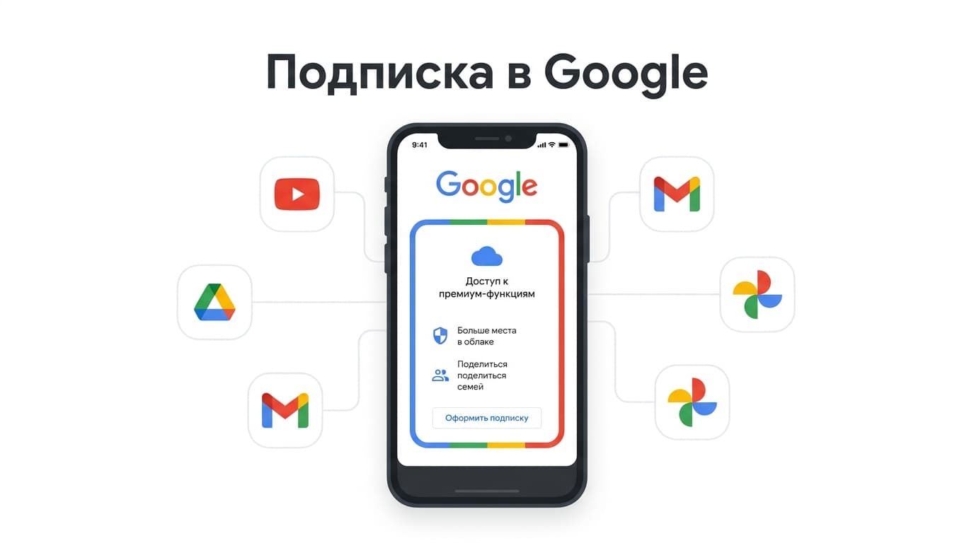 Как оформить подписку в Google из России в 2026 году