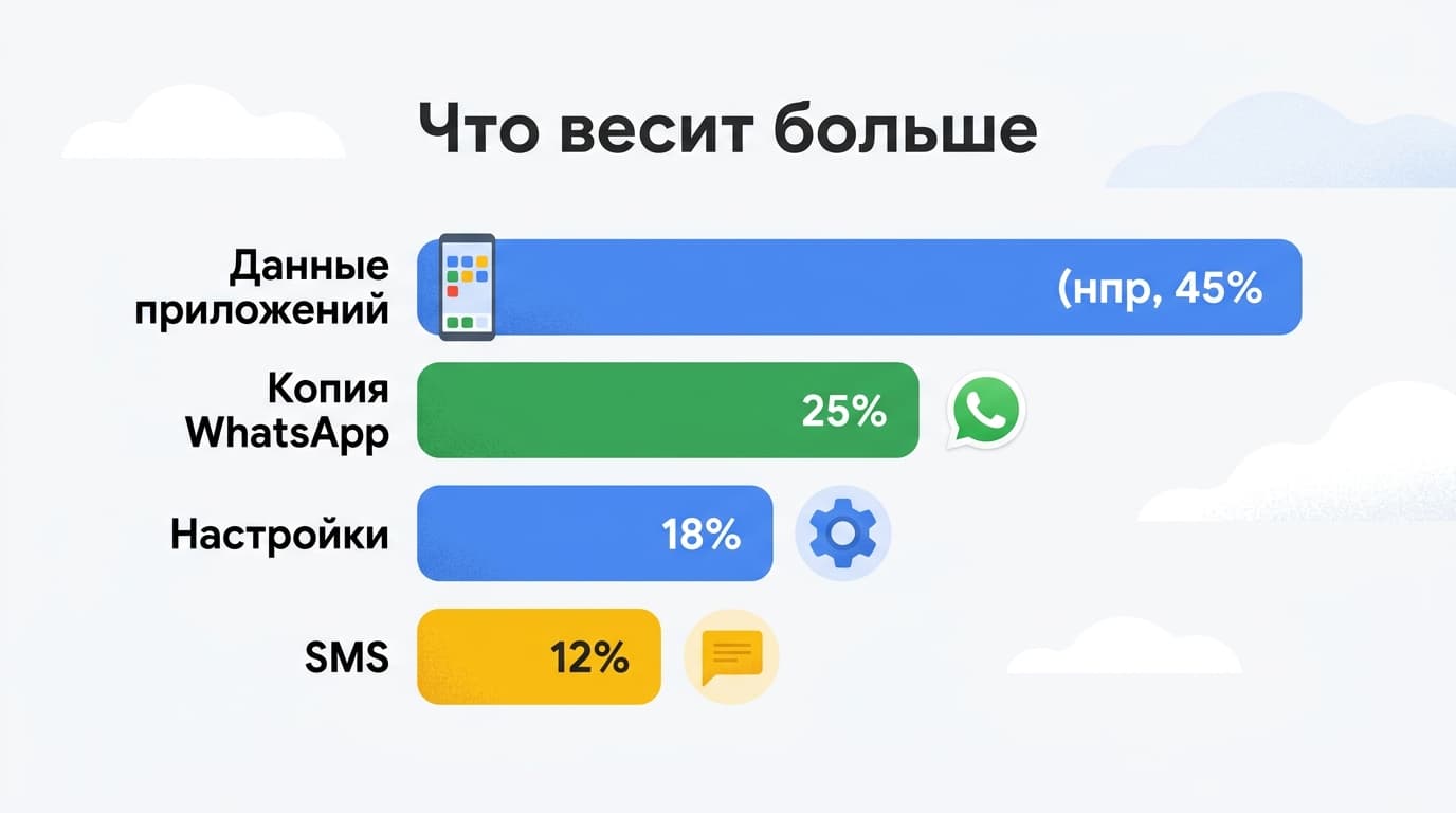 Что такое резервное копирование от Google One: что попадает в копию, сколько она живёт и как её вернуть — фото 4