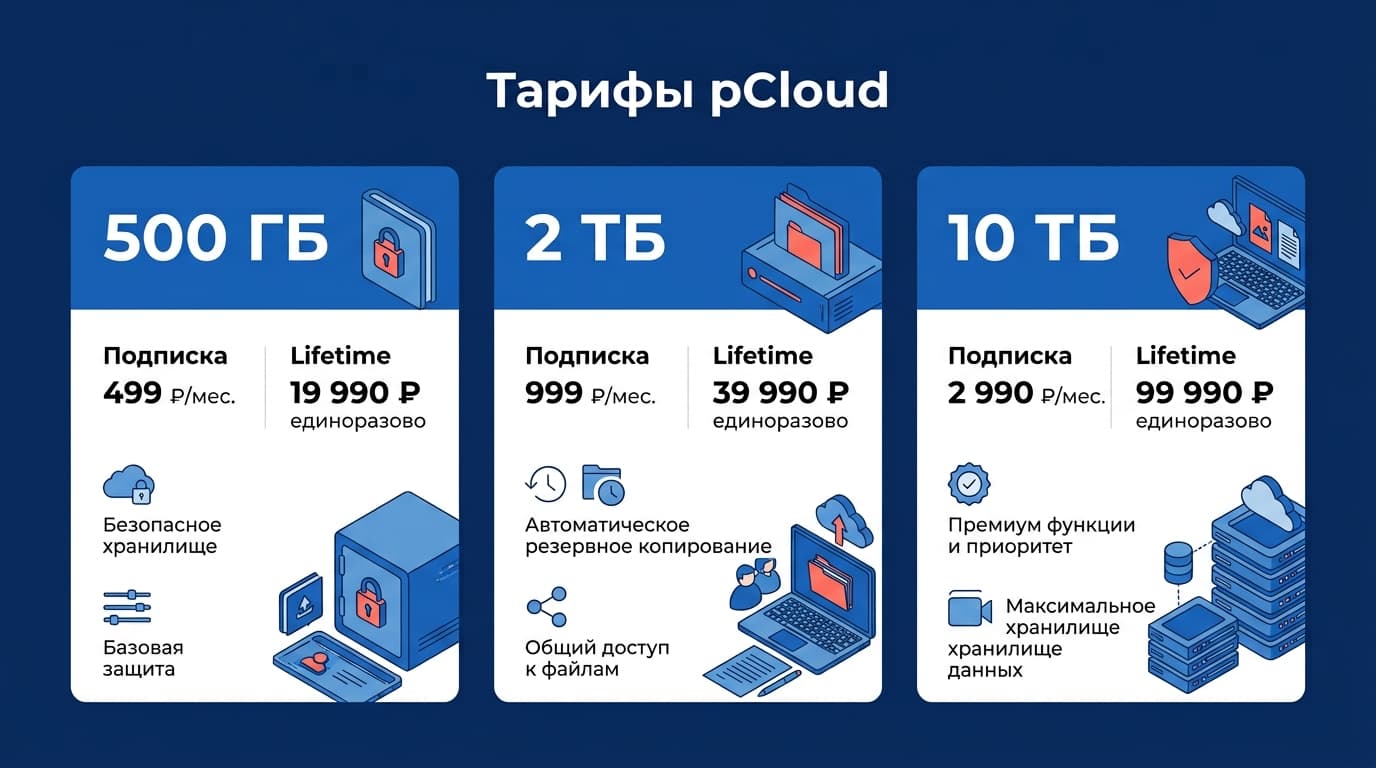 pCloud как хранилище для музыки, видео и фото: разбираемся, что к чему — фото 1