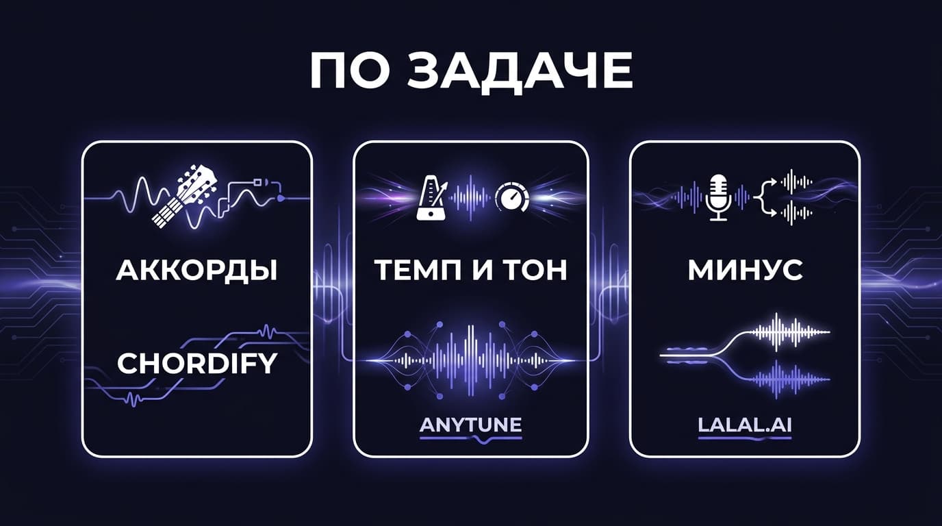 Аналоги Moises для музыкантов: чем разбирать песни и готовиться к репетиции — фото 2