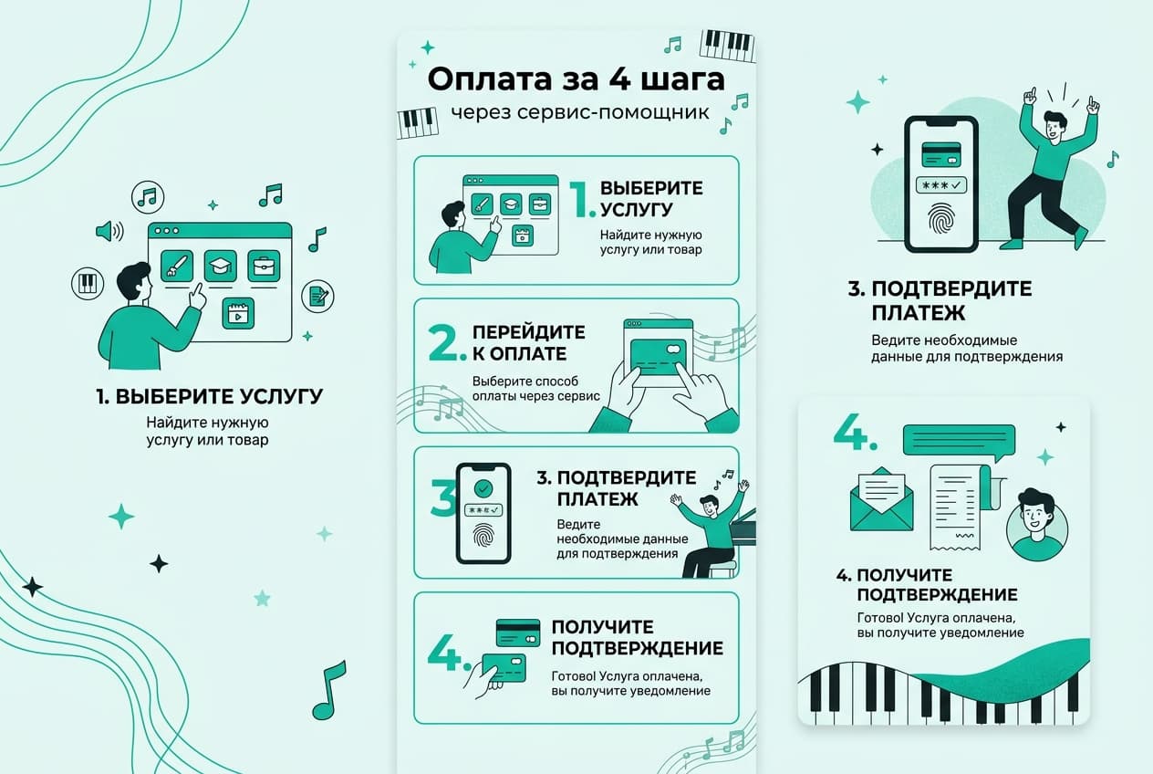 Как оформить подписку Flowkey из России в 2026 году: без зарубежной карты — фото 4