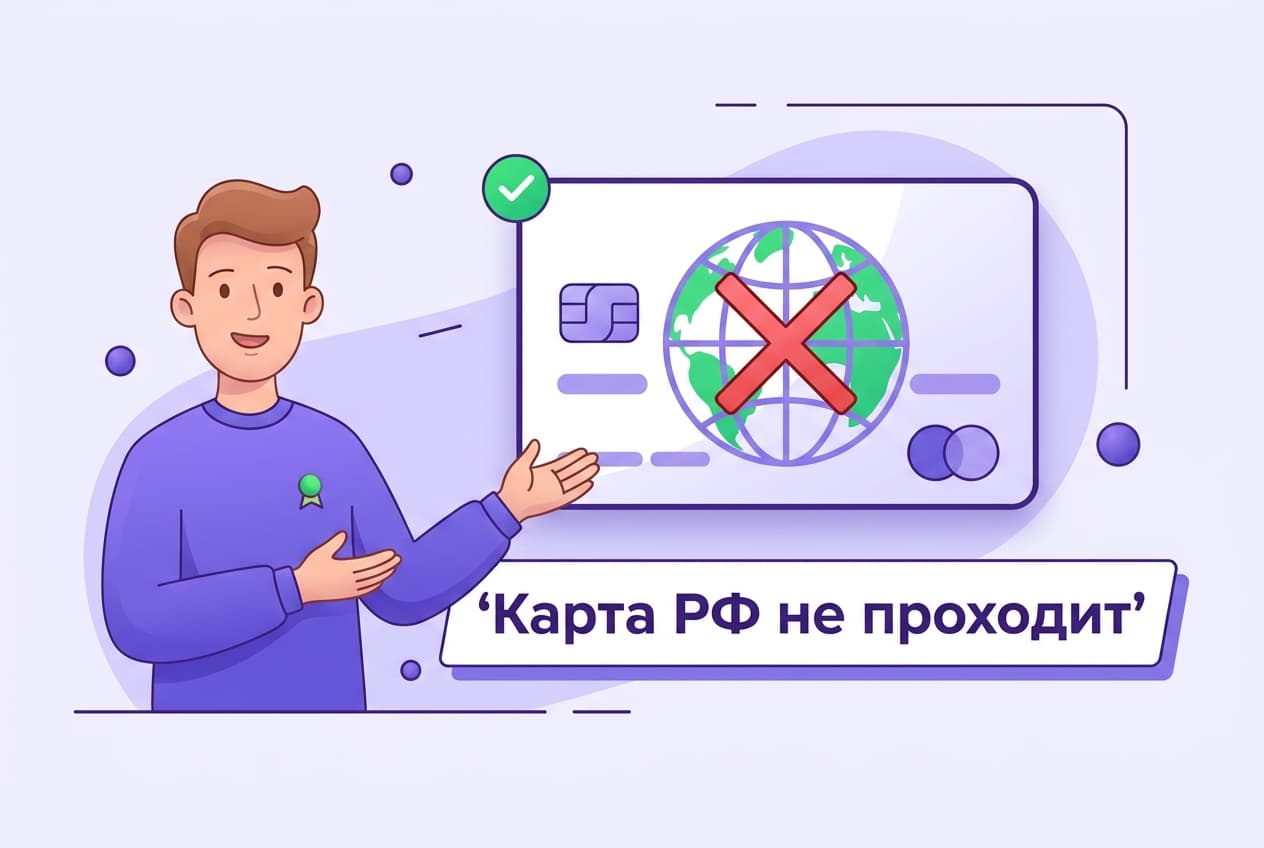 Как оформить подписку Vidnoz из России в 2026 году: без зарубежной карты — фото 3