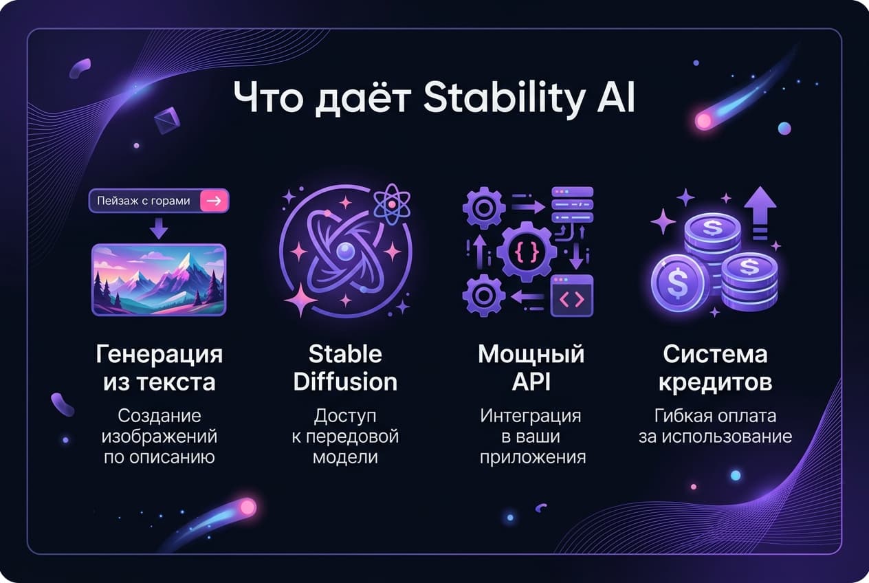 Как оплатить Stability AI (DreamStudio) из России в 2026 году: без зарубежной карты — фото 1