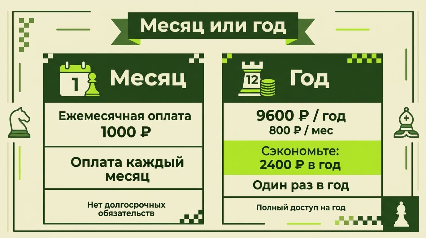 Как оформить подписку Chess.com из России в 2026 году — фото 3