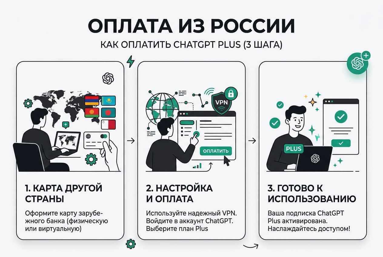 Как оплатить подписку ChatGPT (OpenAI) из России в 2026 году — фото 4