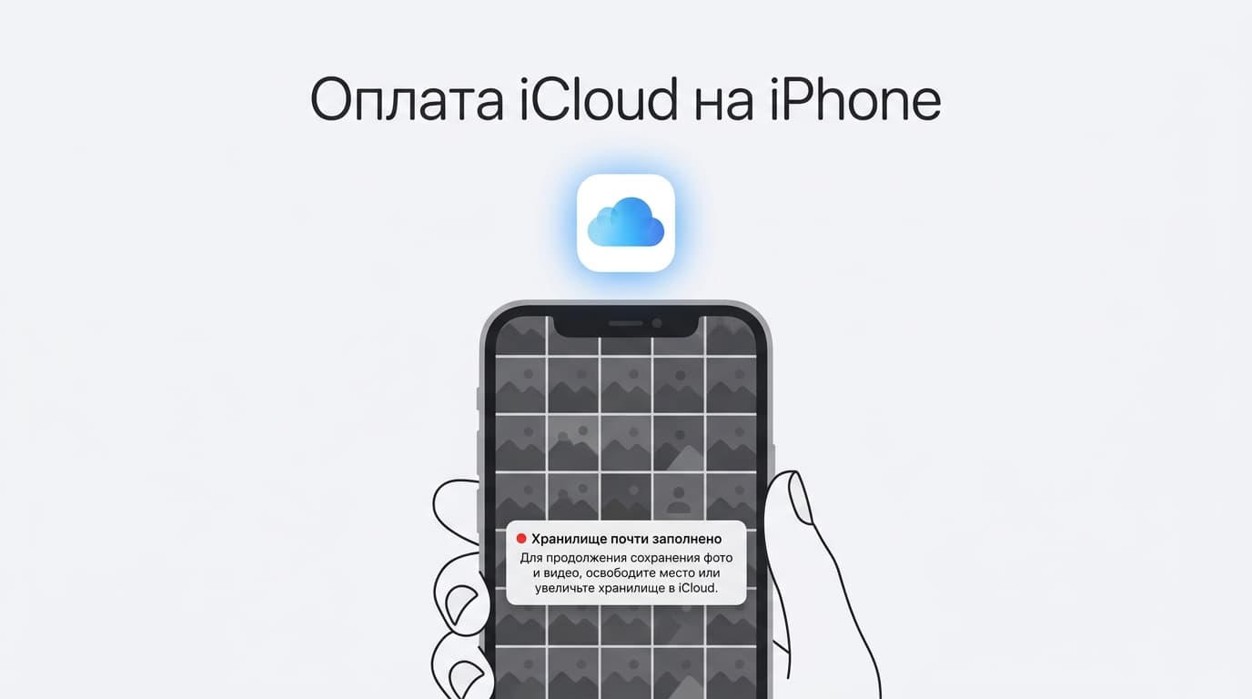 iCloud+ на айфоне из России в 2026: рабочие способы оплаты