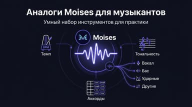 Аналоги Moises для музыкантов: чем разбирать песни и готовиться к репетиции
