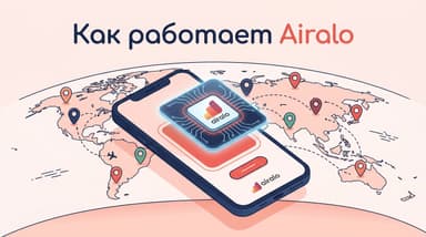 Как работает Airalo: eSIM для интернета в поездках простыми словами
