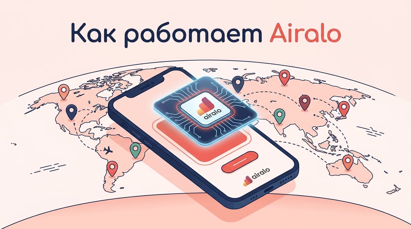 Как работает Airalo: eSIM для интернета в поездках простыми словами