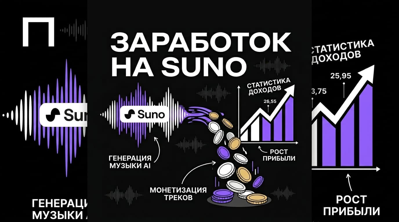 Заработок на музыке из Suno: какие схемы монетизации реально работают