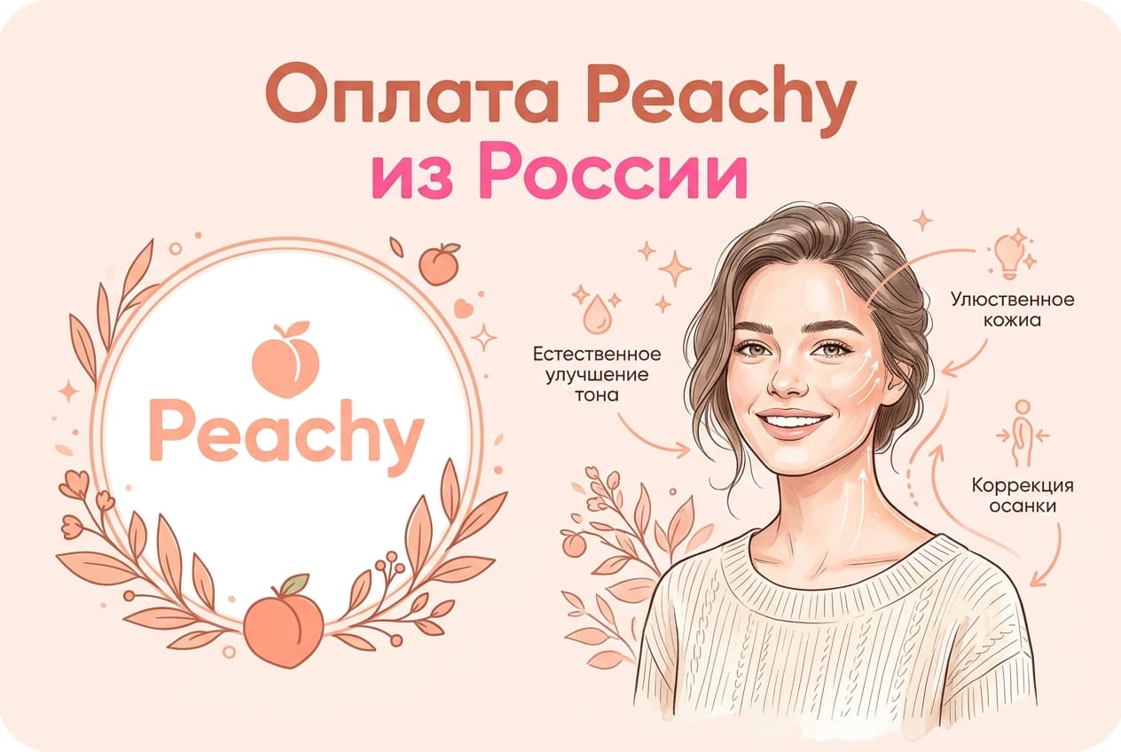 Как оплатить Peachy из России в 2026 году: подписку Pro без зарубежной карты