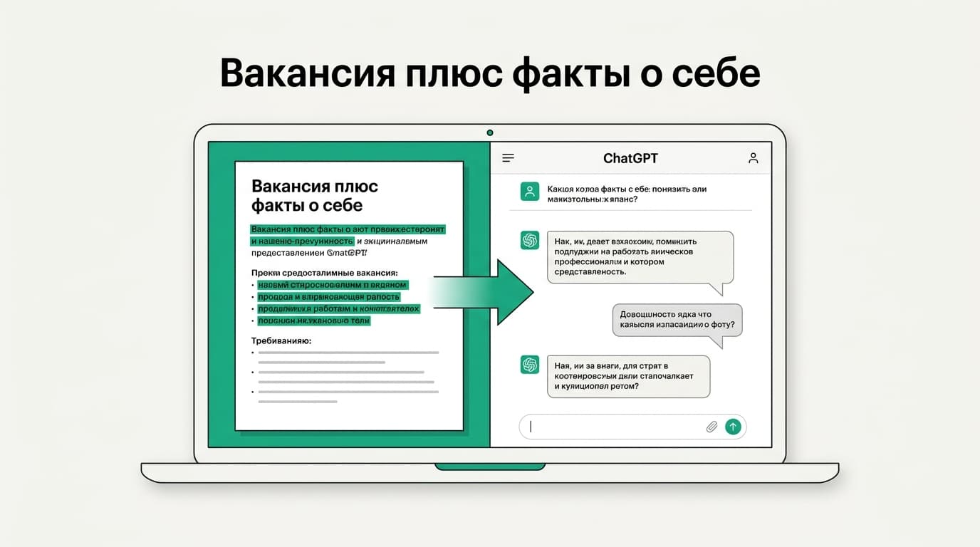 ChatGPT для резюме и сопроводительного письма: пошаговая инструкция — фото 1