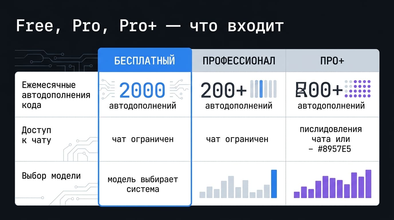 GitHub Copilot: бесплатный план в 2026 — реальные ограничения и как его активировать — фото 1