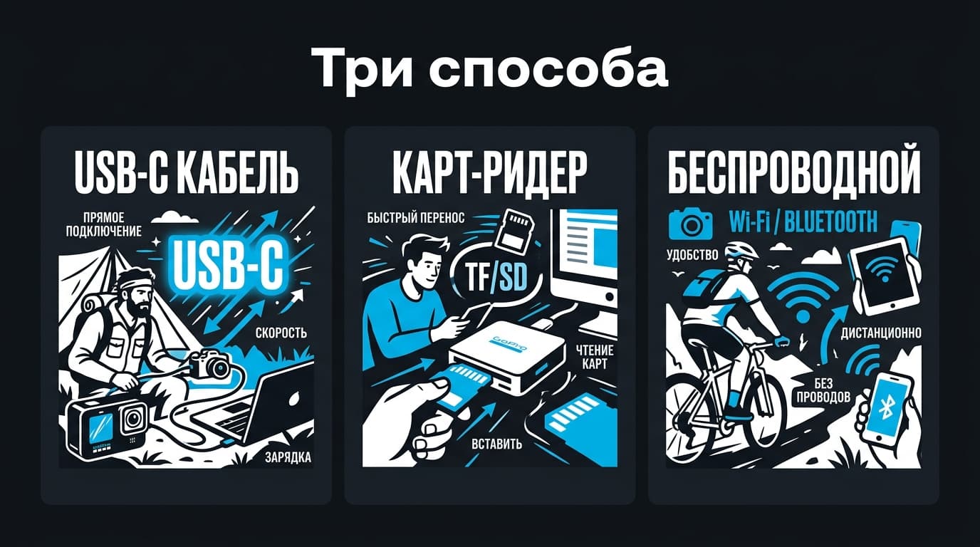 Как подключить GoPro к MacBook: три способа перенести и смонтировать — фото 1