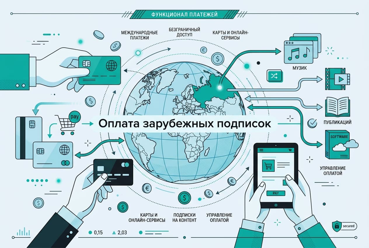 Как оплатить зарубежные подписки из России в 2026 году: рабочие способы