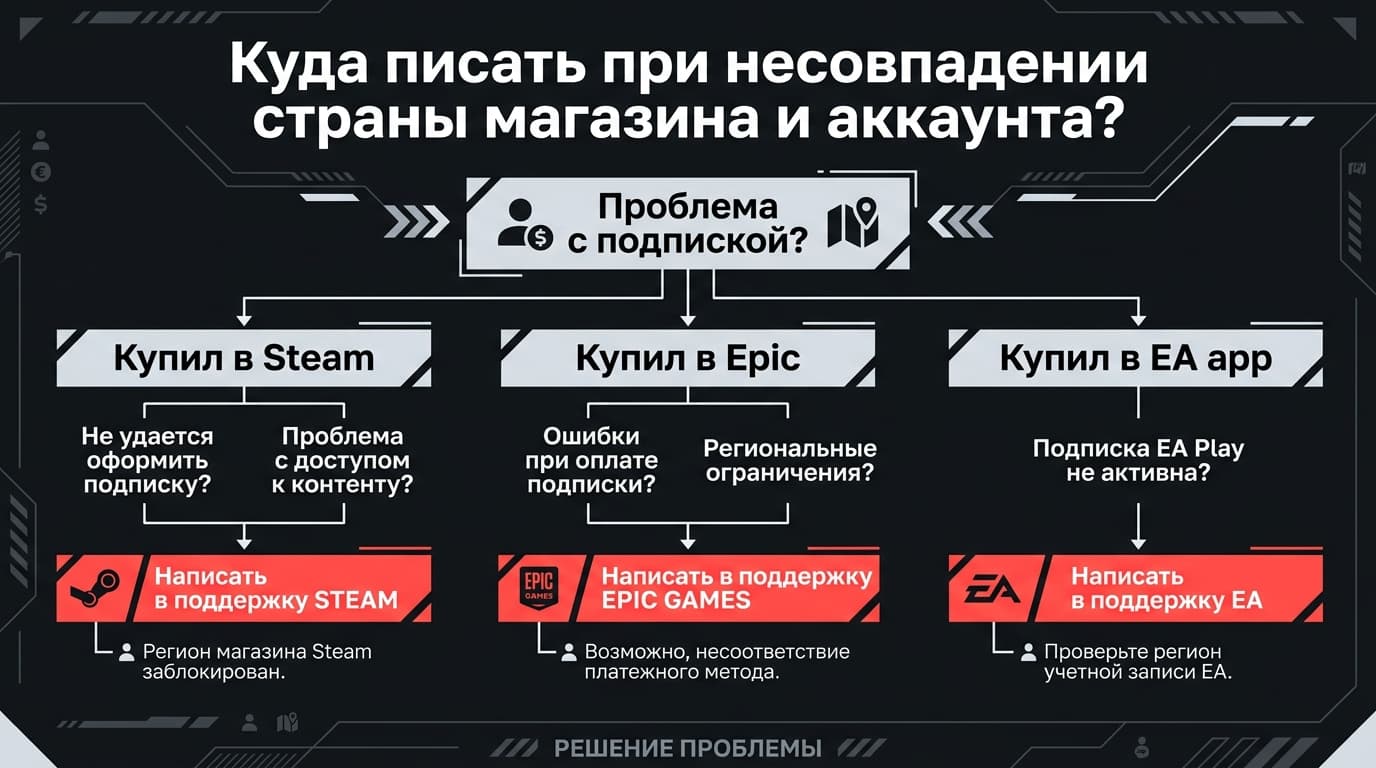 Как поменять регион в EA Play: что реально меняется, а что нет — фото 4