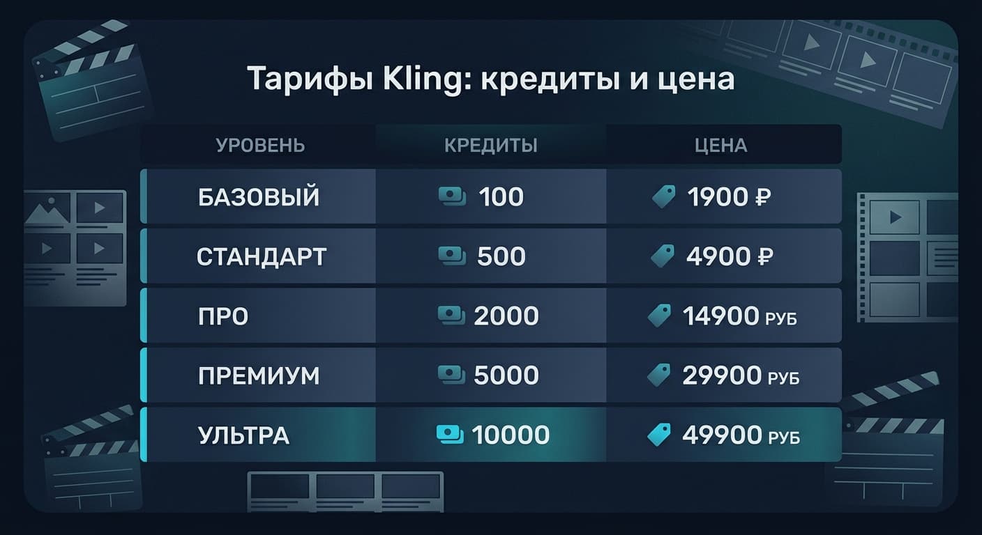 Как оплатить Kling AI из России в 2026 году: рабочие способы и подводные камни — фото 2