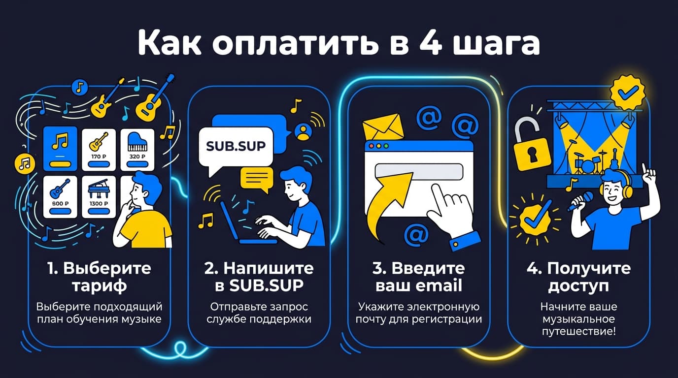 Подписка Yousician из России: тарифы, оплата и стоит ли она своих денег — фото 2