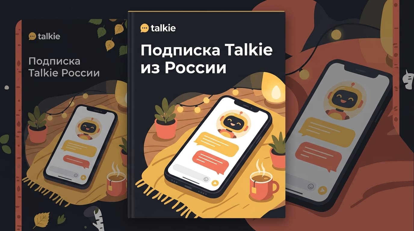 Подписка Talkie в 2026 году: почему из России её не купить напрямую и что с этим делать