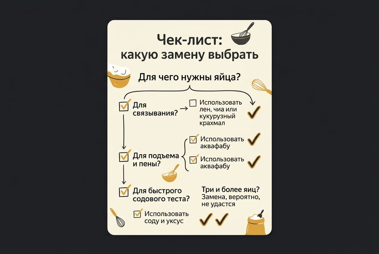 Чем заменить яйцо в выпечке: таблица замен и пропорции — фото 3