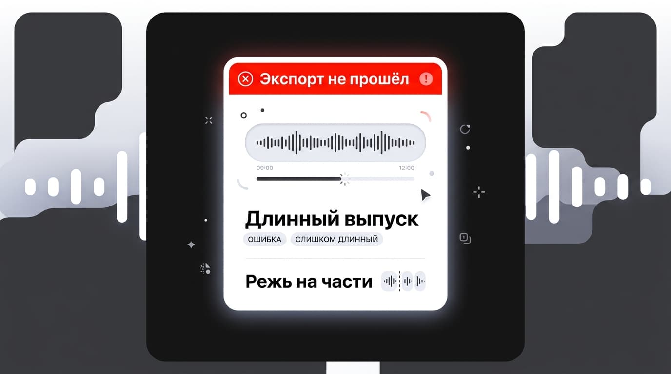 Adobe Podcast не работает: как понять, что сломалось — Enhance, Studio или экспорт — фото 4