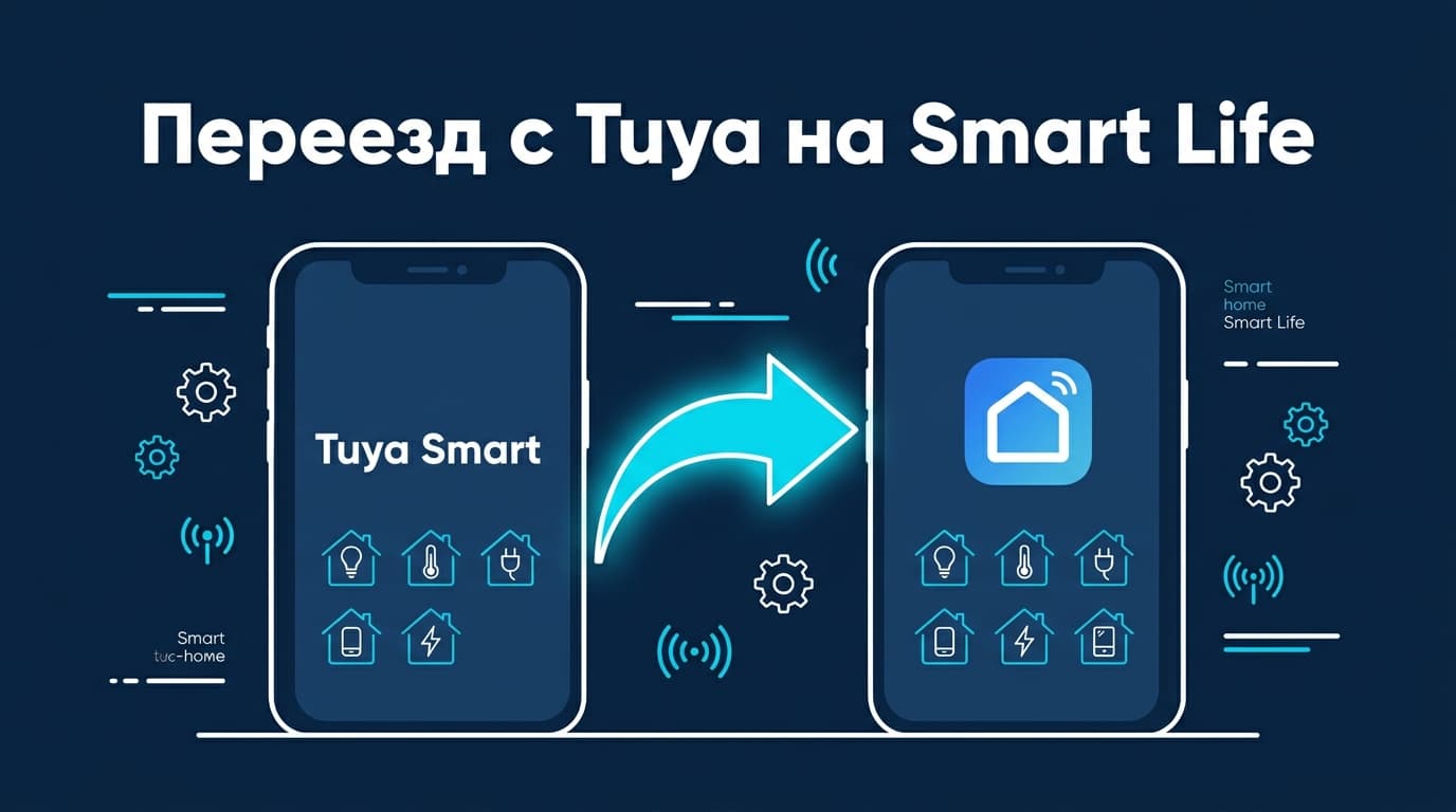 Как перенести устройства из Tuya в Smart Life: рабочие способы и почему их не видно