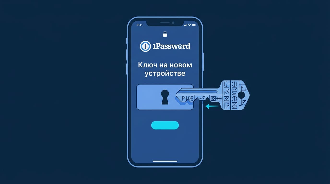 1Password просит Secret Key на новом устройстве: что это и как войти