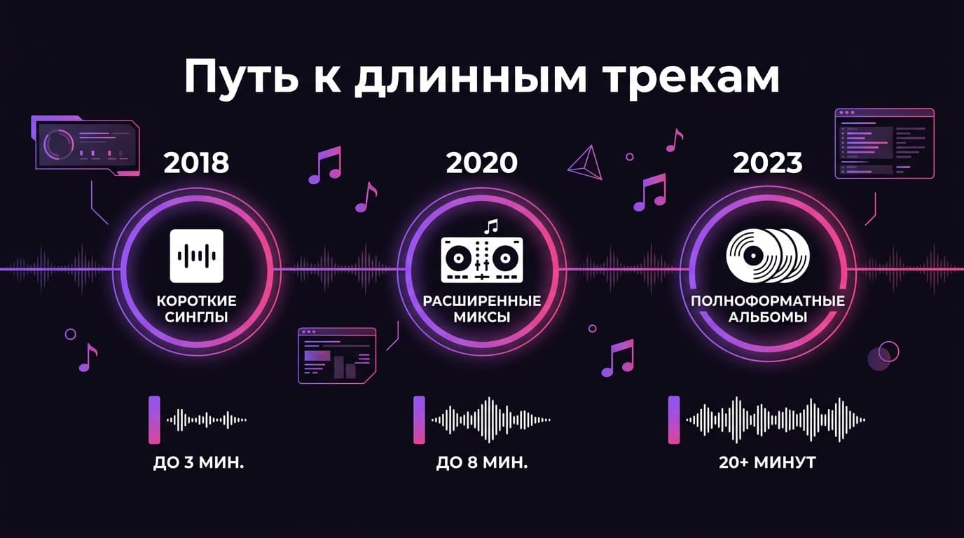 Udio как генерировать больше 30 секунд: обход лимита через Extend — фото 5