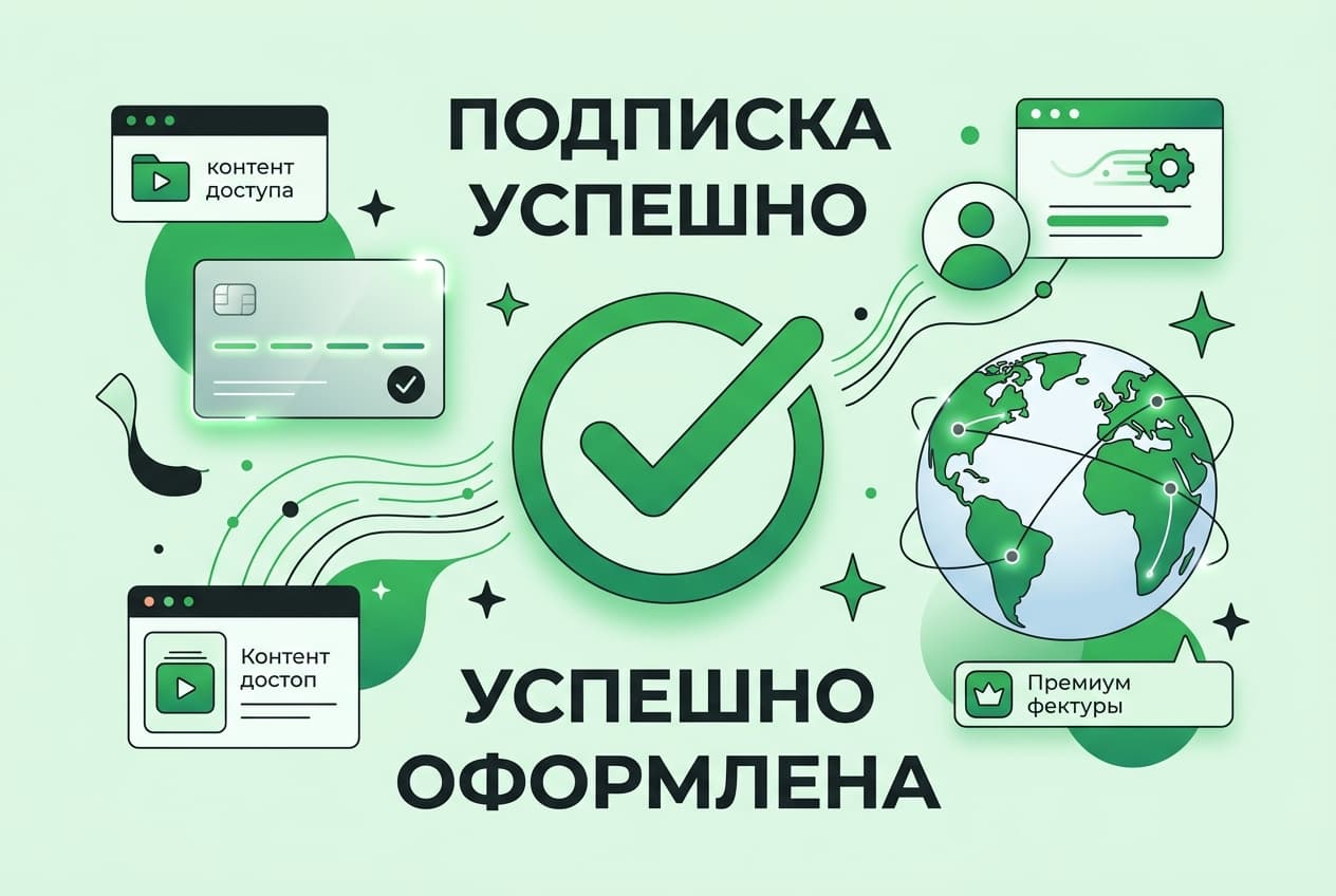 Как добиться, чтобы подписка была успешно оформлена из России в 2026 году