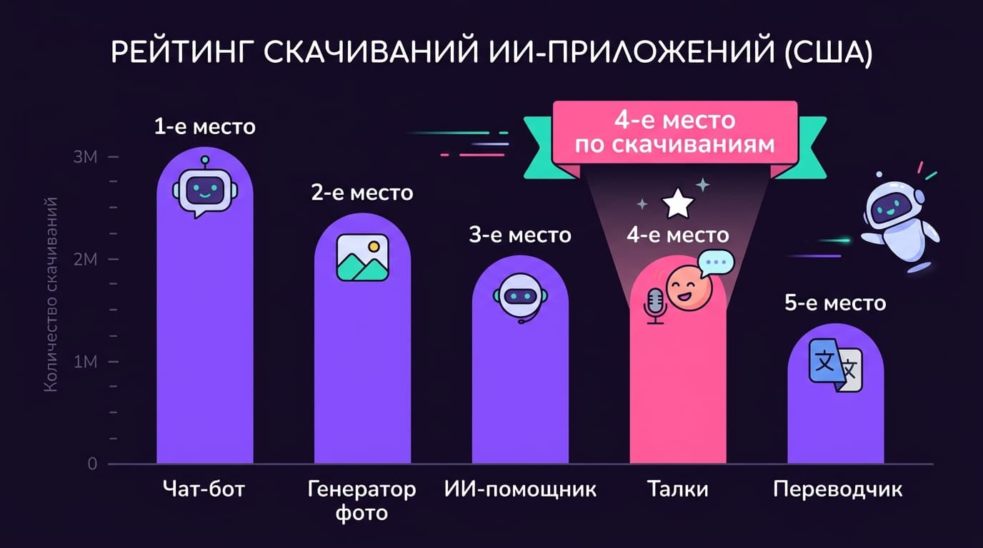 Talkie от MiniMax обошёл Character.AI по загрузкам в США — что это за приложение — фото 1