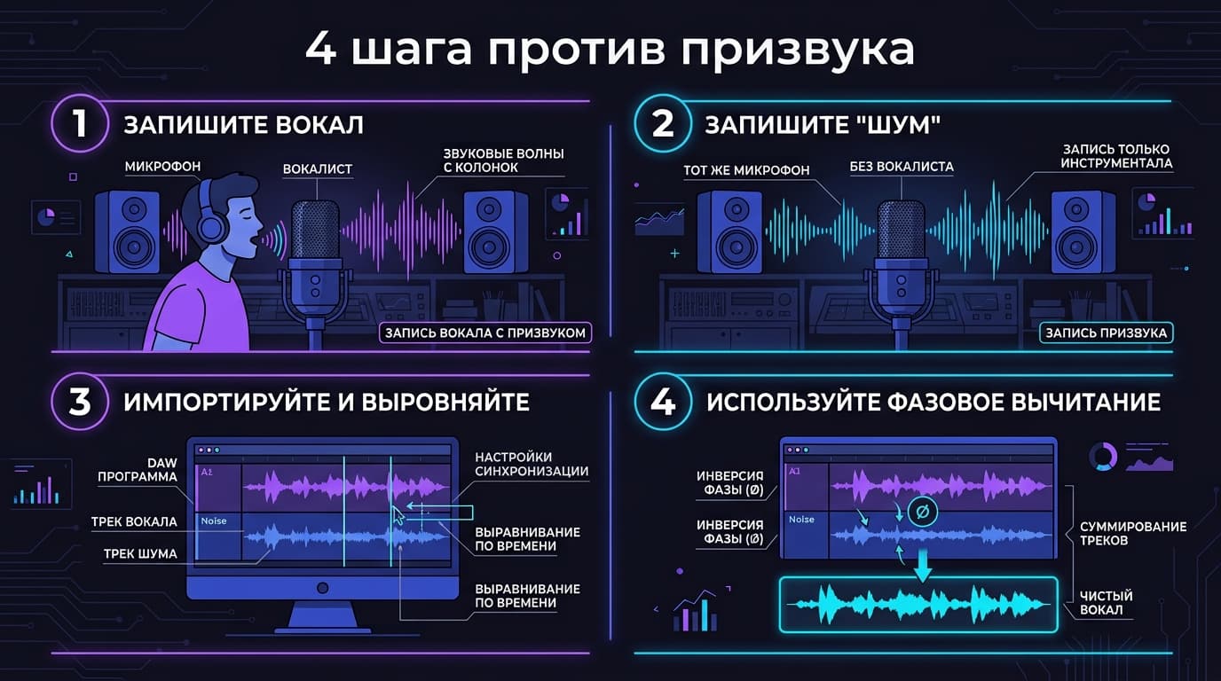 Убираем остаточный призвук вокала после разделения в Lalal.ai — фото 3