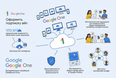 Как оформить подписку Google One из России в 2026 году: без зарубежной карты