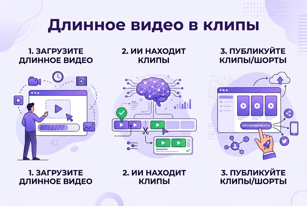 Как оплатить Vizard из России в 2026 году: нарезка видео на клипы без зарубежной карты — фото 1